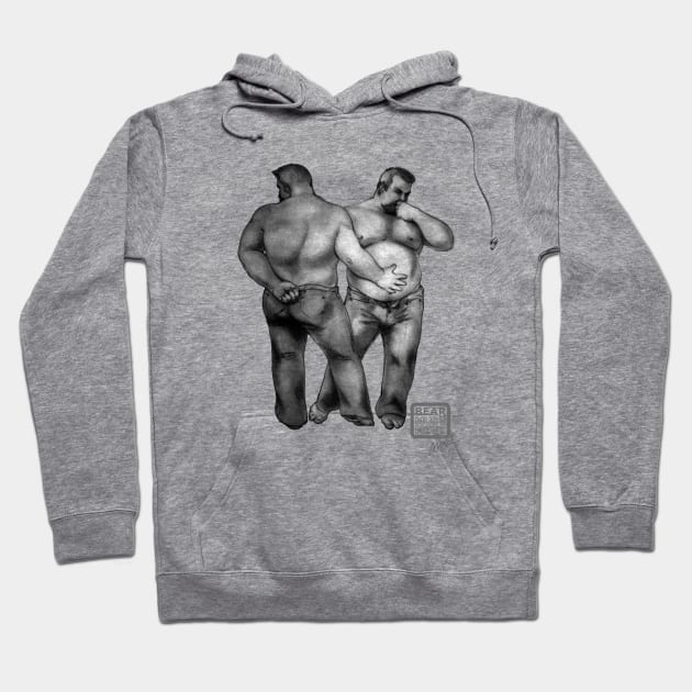 The Bear Twins! Hoodie by BEarMUSEMENT